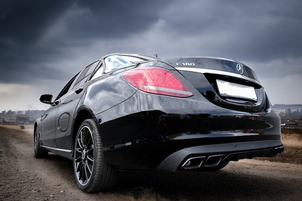 Terminali di Scarico adatto per Mercedes W205 W213 W166, C292, X253, C253