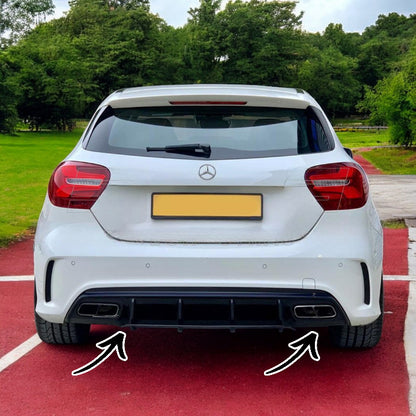 🔥Paraurti posteriore A45 AMG Look per Mercedes Classe A (W176) (2012-2018)🔥