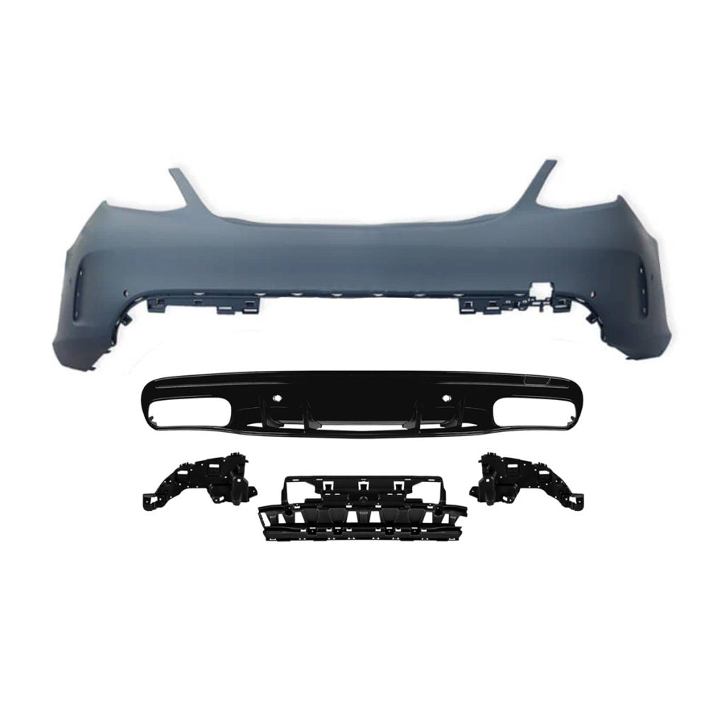 Rear Bumper suitable for Mercedes C-Class (W205) Sedan (2014-2021)