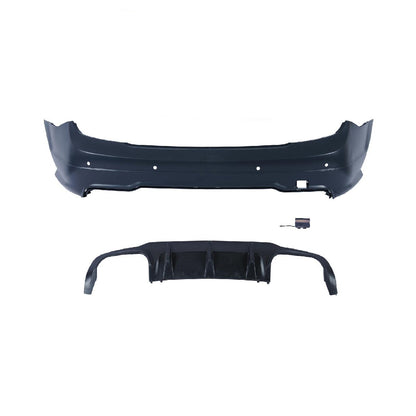 🔥REAR BUMPER C63 AMG LOOK FOR MERCEDES C-CLASS W204 SEDAN COUPE 2007–2015🔥