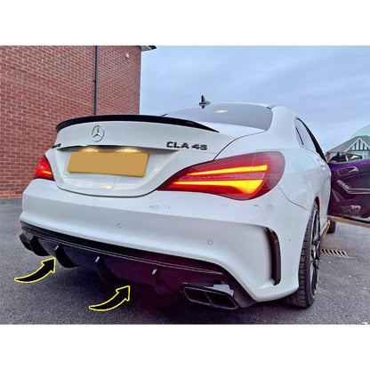 🔥Paraurti posteriore CLA45 AMG Look per Mercedes CLA (C117) (2013-2019)🔥