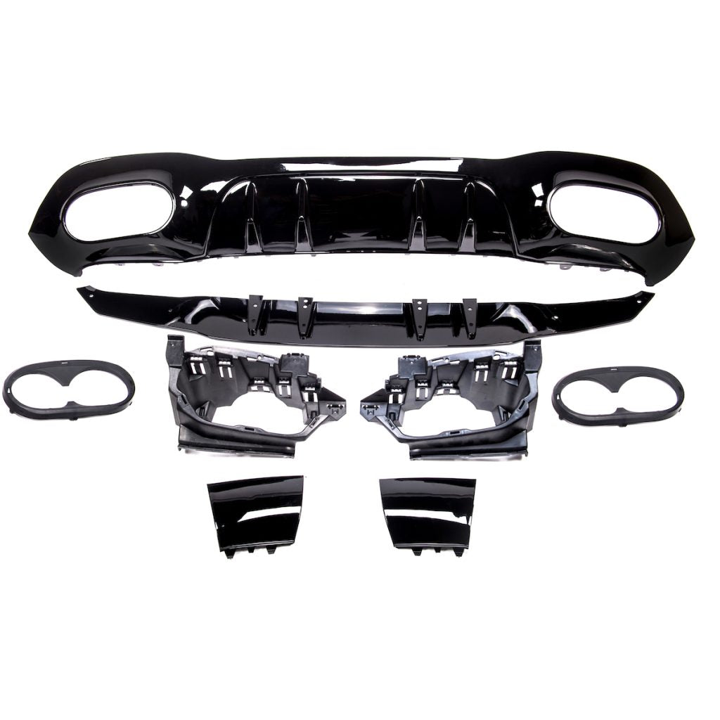 Diffusore adatto per Mercedes A-Class (W177) Hatchback (2018-On)