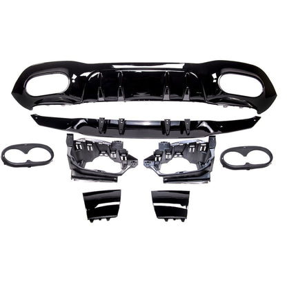 Diffusore adatto per Mercedes A-Class (W177) Hatchback (2018-On)