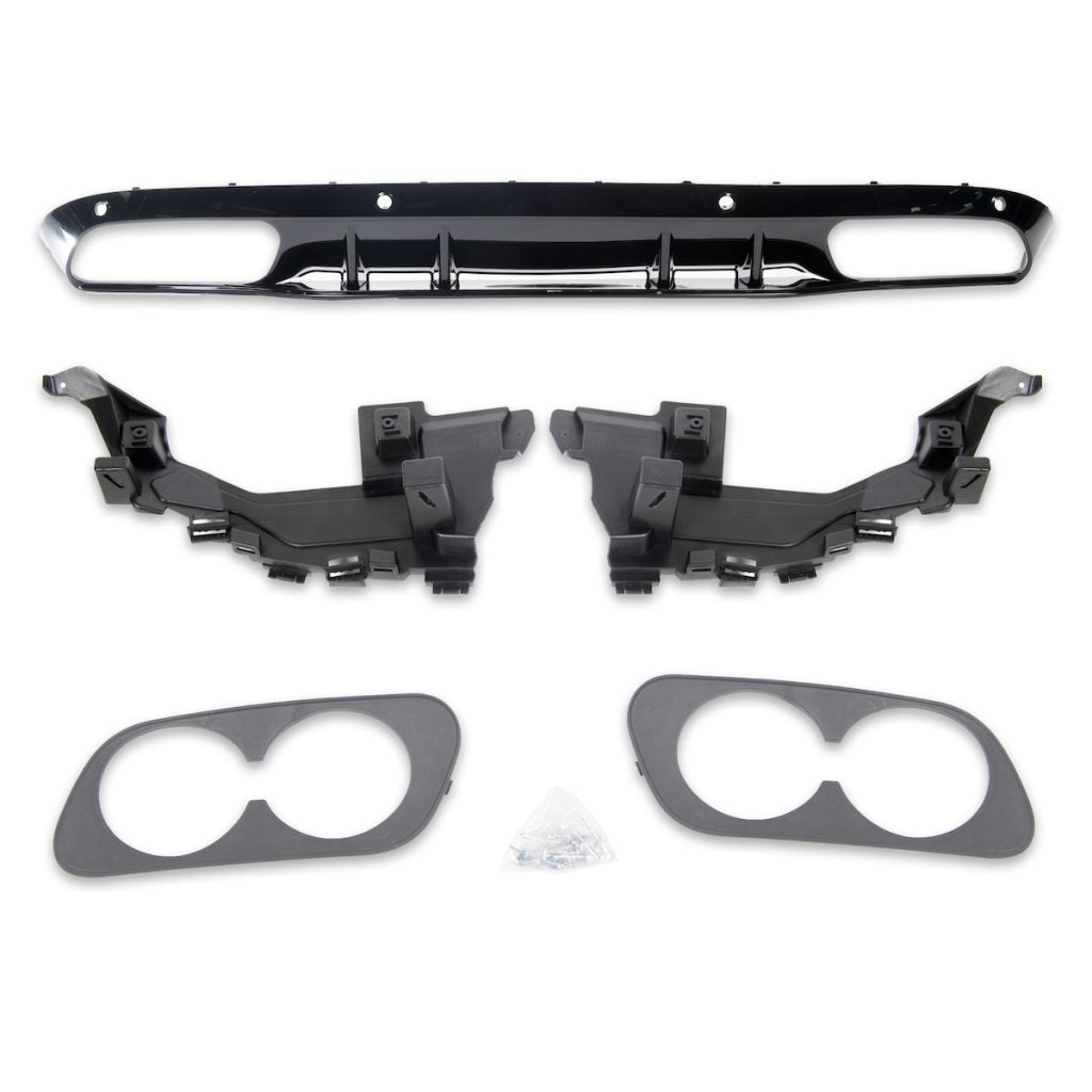 Diffusore adatto per Mercedes C-Class W205 Sedan Estate 2013-2021