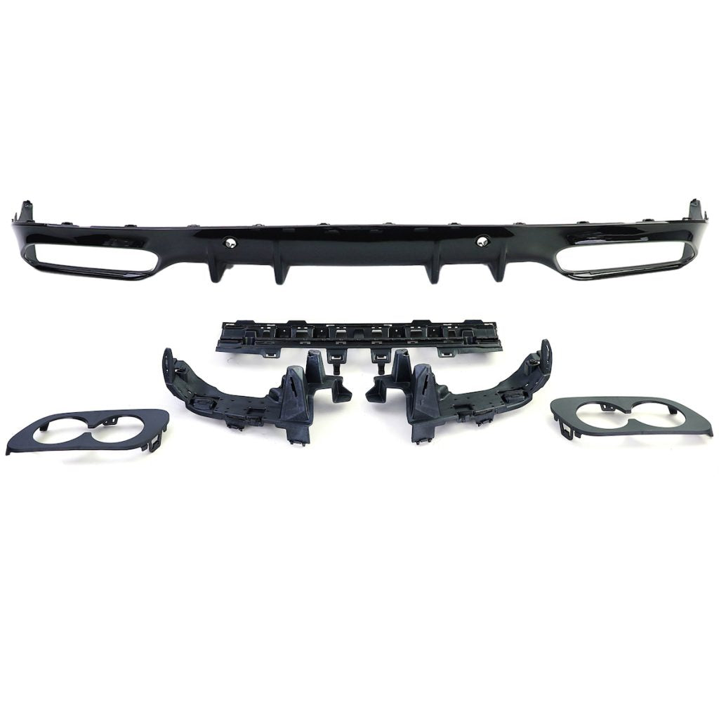 Diffusore adatto per Mercedes C-Class W205 Coupe Cabrio 2015-2021