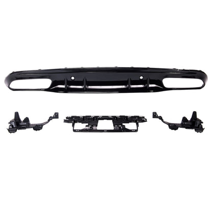 Diffusore adatto per Mercedes C-Class (W205) Sedan Estate (2013-2021)
