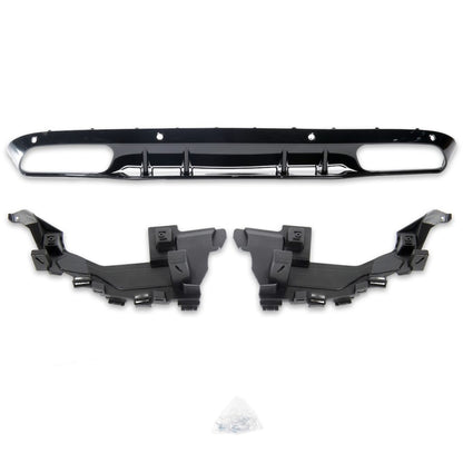 Diffusore adatto per Mercedes C-Class W205 Sedan Estate 2013-2021