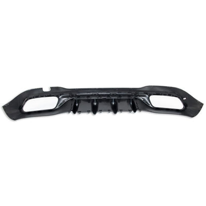 ART.5583 DIFFUSORE MERCEDES CLASSE C W206 2021+ AMG Look C63 NERO LUCIDO