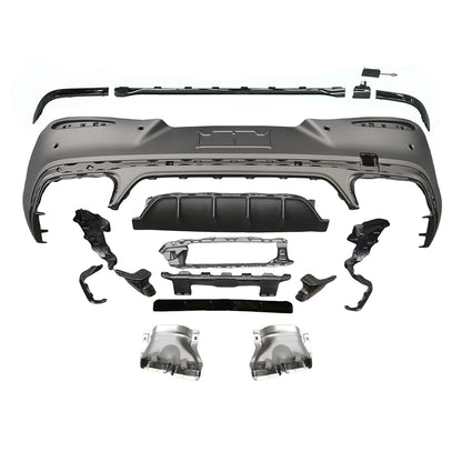 💫ART.7052 Diffusore Paraurti Posteriore GLC63 AMG Look per GLC C254 23+💫