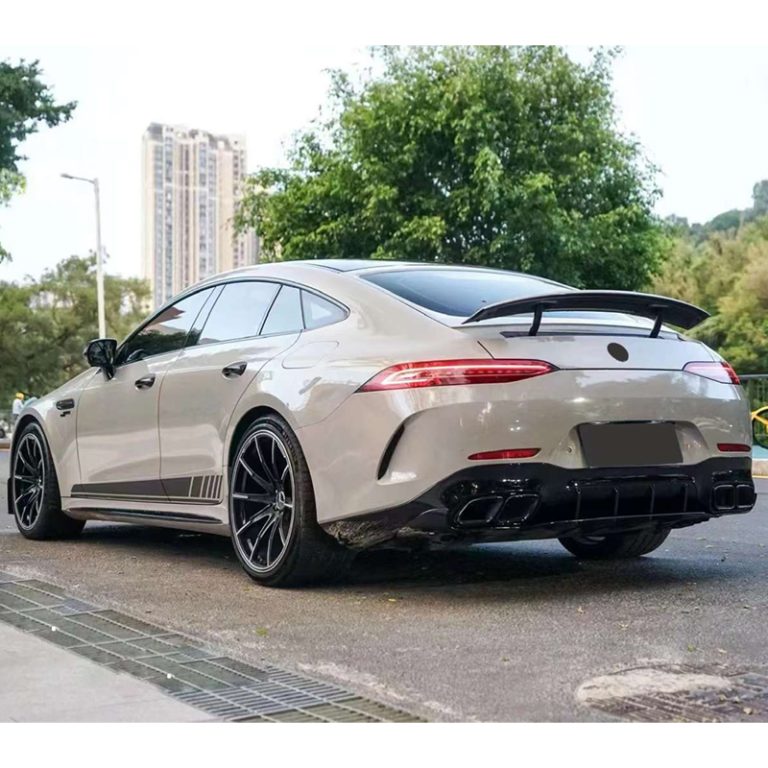 💕ART.3906  Diffusore GT63 Look per Mercedes GT (X290) 4 Porte 2019+NERO LUCID💕