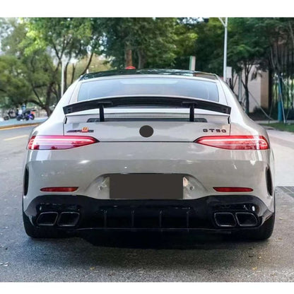 💕ART.3906  Diffusore GT63 Look per Mercedes GT (X290) 4 Porte 2019+NERO LUCID💕