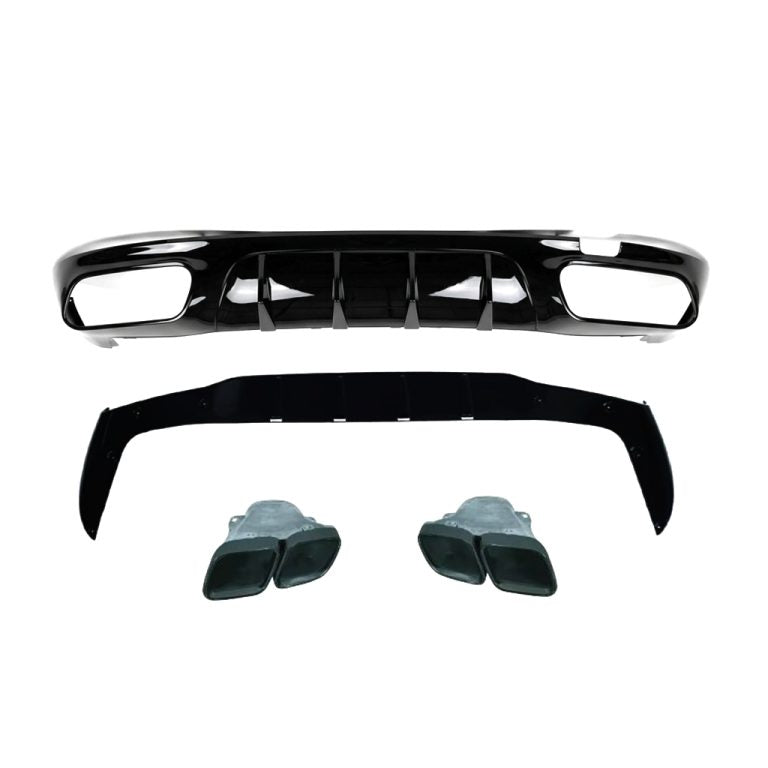 💕ART.3906  Diffusore GT63 Look per Mercedes GT (X290) 4 Porte 2019+NERO LUCID💕