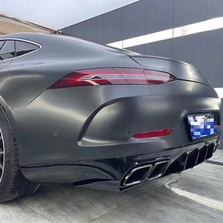 💕ART.3906  Diffusore GT63 Look per Mercedes GT (X290) 4 Porte 2019+NERO LUCID💕