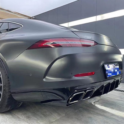 💕ART.3906  Diffusore GT63 Look per Mercedes GT (X290) 4 Porte 2019+NERO LUCID💕