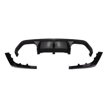 👉Diffusore nero lucido adatto per BMW Serie 3 (F30) 11-18 Paraurti M3👈