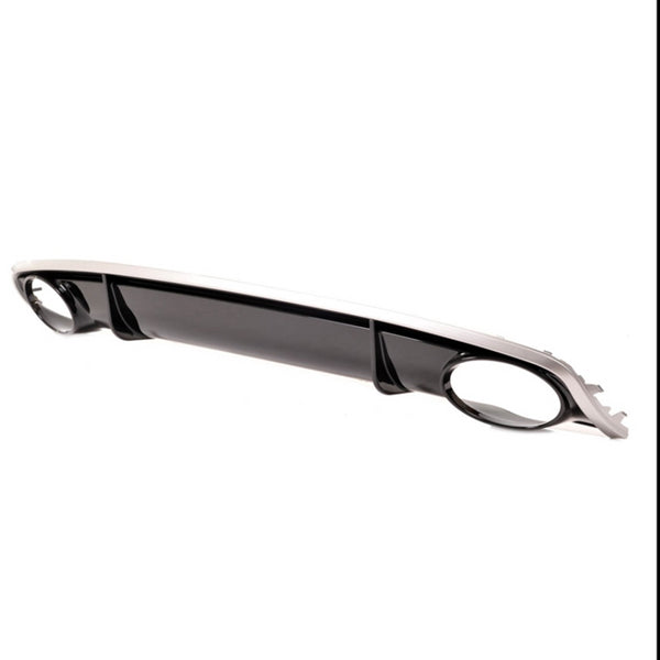 ART.3594  Diffusore RS4 Look per Audi A4 B8 8KFacelift 2012-2015 Nero Lucido