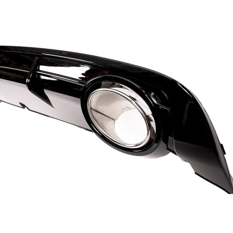 ART.3569 Diffusore RS6 Look per Audi A6 C6 (4F) 2008-2011 Nero Lucido