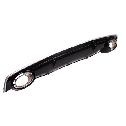 ART.3684 Diffusore RS7 Look per Audi A7 (4G) Facelift 2015-2018 Nero Lucido