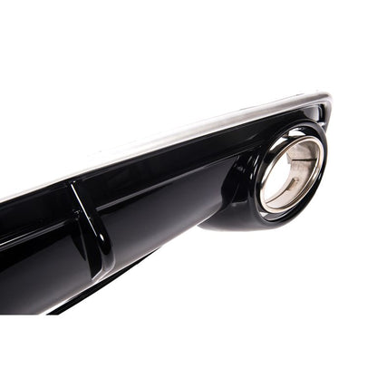 ART.3684 Diffusore RS7 Look per Audi A7 (4G) Facelift 2015-2018 Nero Lucido