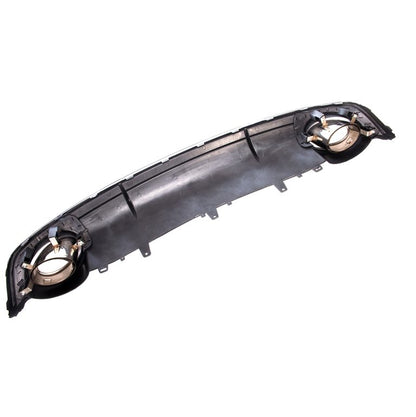 ART.3684 Diffusore RS7 Look per Audi A7 (4G) Facelift 2015-2018 Nero Lucido