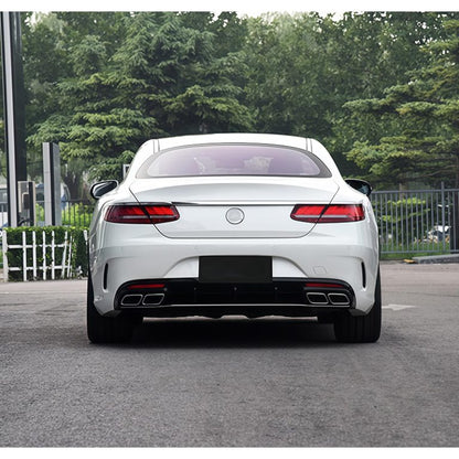 ART.3842 Diffusore S63 AMG Look per Mercedes Classe S Coupé (C217) 14-18