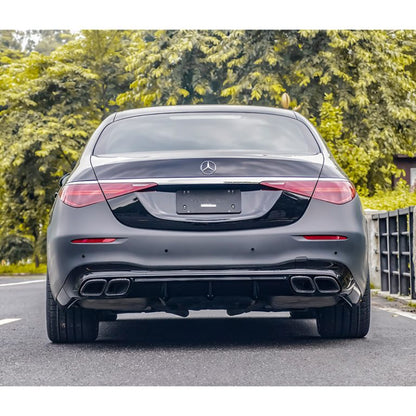 ART.3840 Diffusore S63 AMG Look per Mercedes Classe S (W223) 2021-2023
