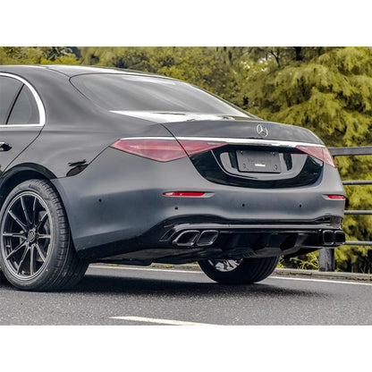 ART.3840 Diffusore S63 AMG Look per Mercedes Classe S (W223) 2021-2023