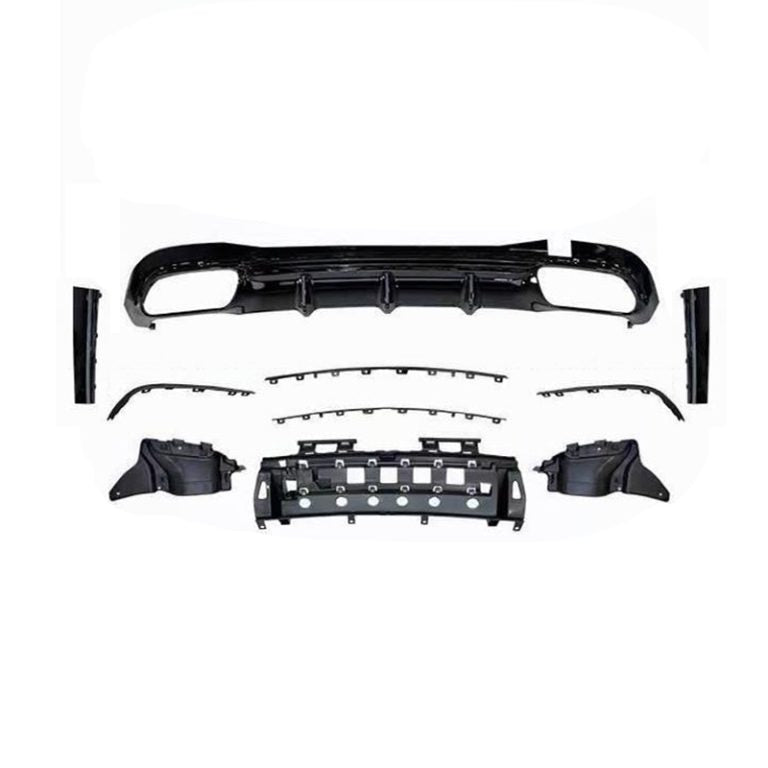 ART.3840 Diffusore S63 AMG Look per Mercedes Classe S (W223) 2021-2023