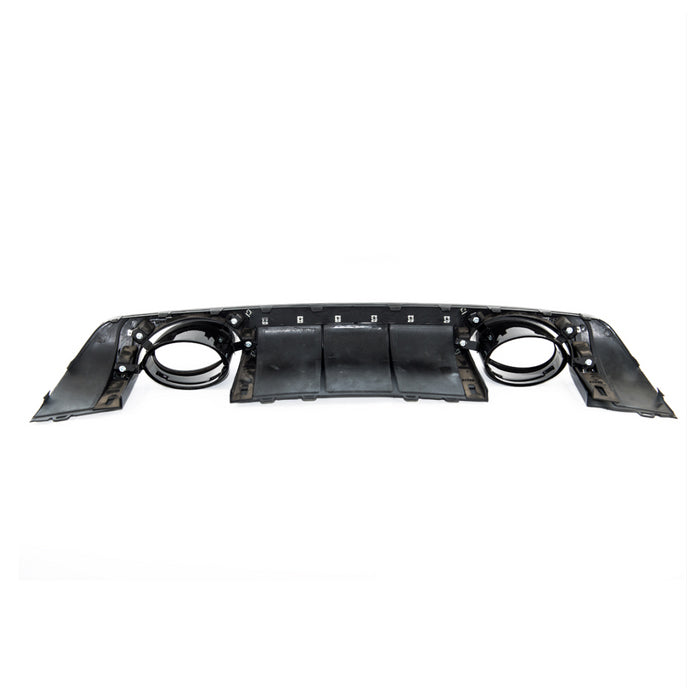 ART.3718  Diffusore TT RS Look per Audi TT (FV, 8S) 2014-On Nero Lucido per Paraurti Standard Nero Lucido