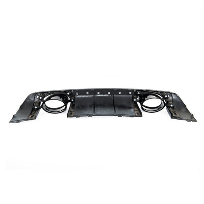 ART.3718  Diffusore TT RS Look per Audi TT (FV, 8S) 2014-On Nero Lucido per Paraurti Standard Nero Lucido