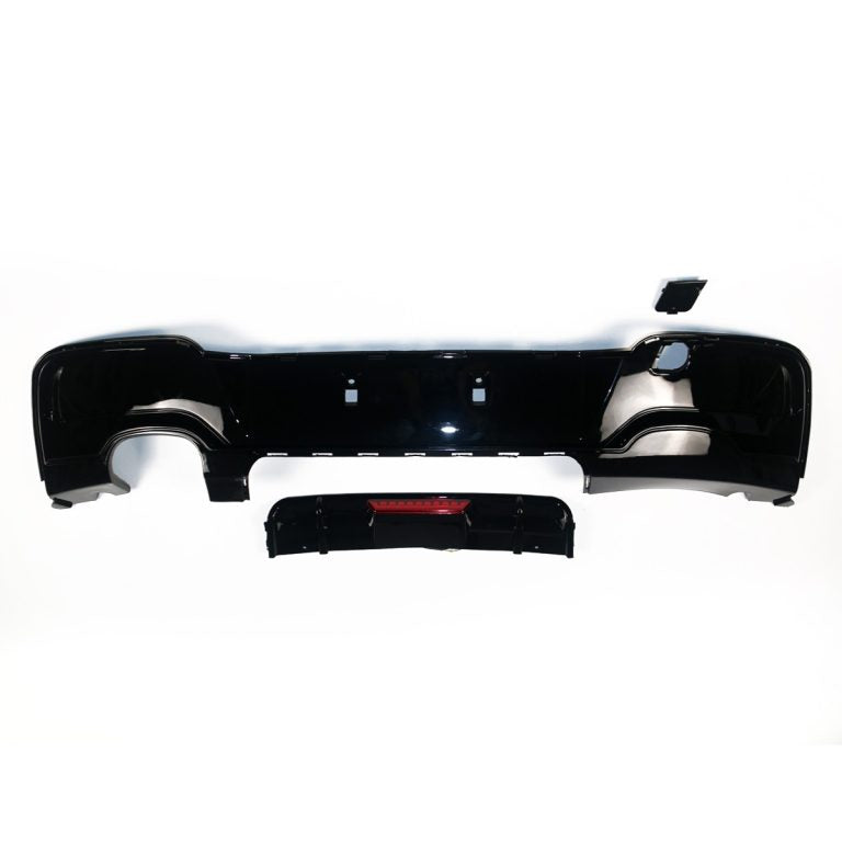 💫ART.7187 Diffusore per BMW 1 (F20, F21) (2011-2015) con Luce LED Nero Lucido💫