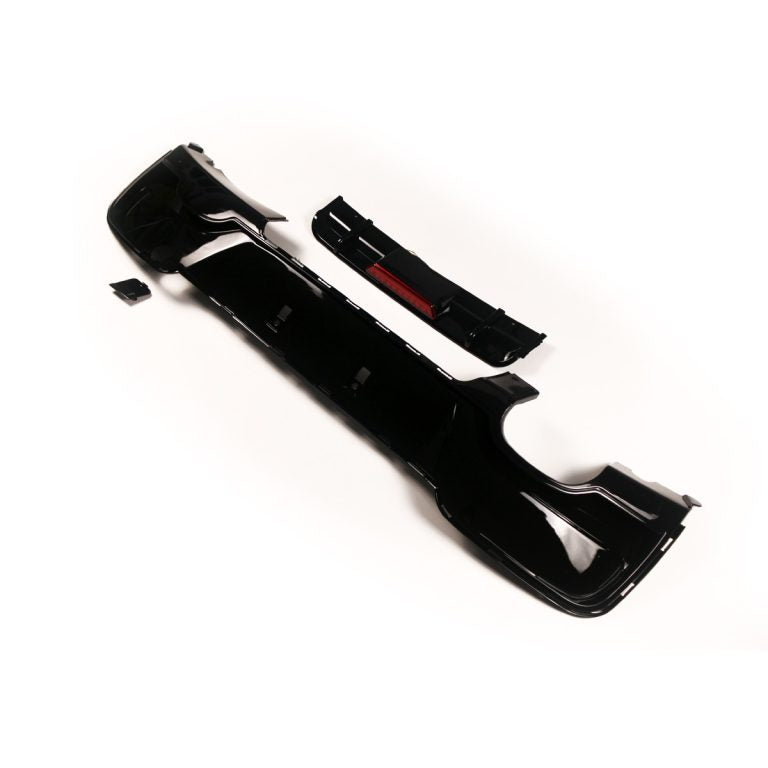 💫ART.7187 Diffusore per BMW 1 (F20, F21) (2011-2015) con Luce LED Nero Lucido💫