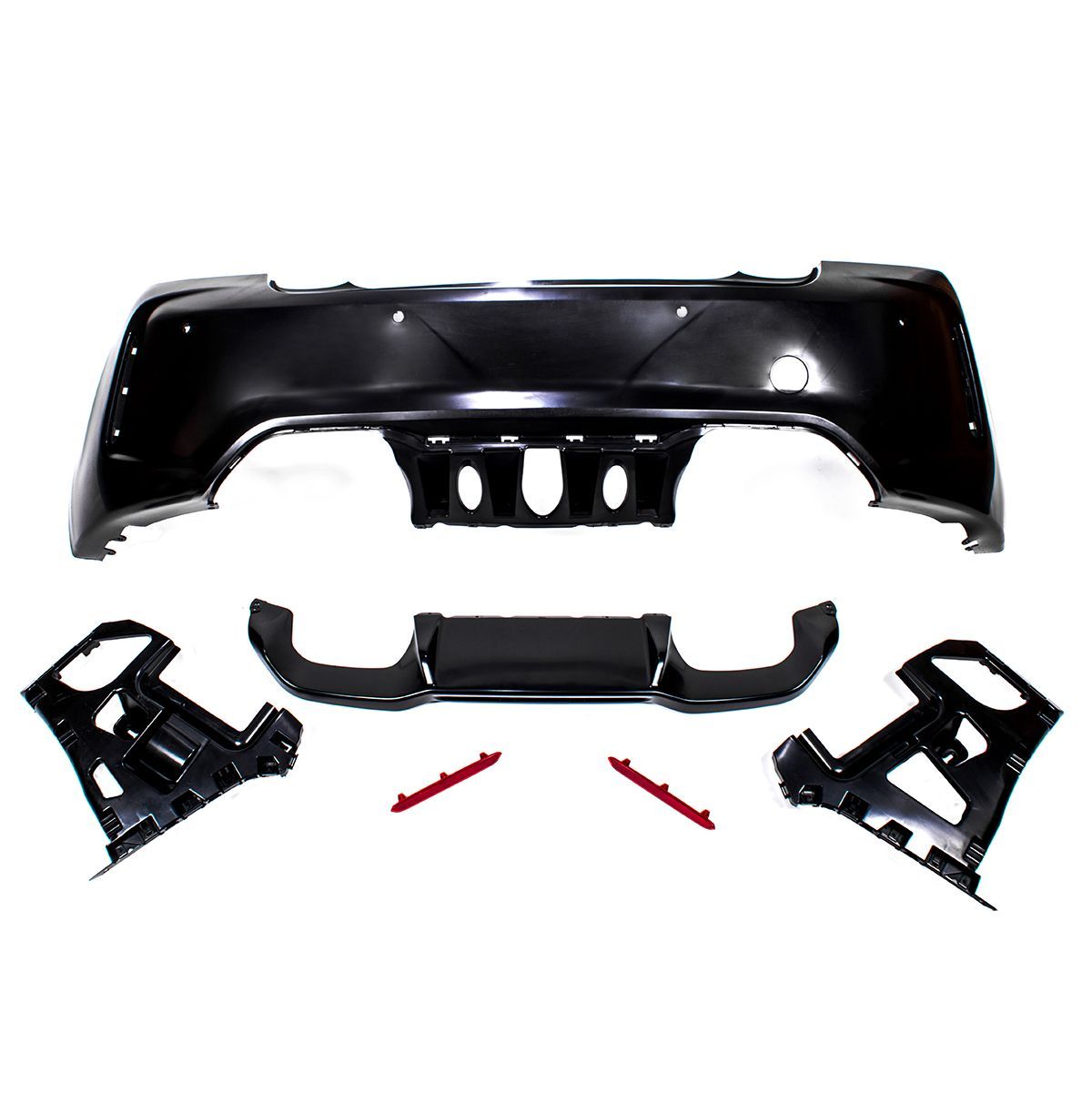💫ART.9255 Paraurti Posteriore in Stile M2 per BMW Serie 2 (F22, F23) 2012+💫