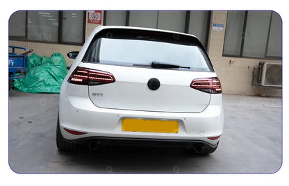 💫ART.3829 Fari Posteriori LED (dinamici) Per VW Golf 7 13-17 Golf 7.5 18-21💫