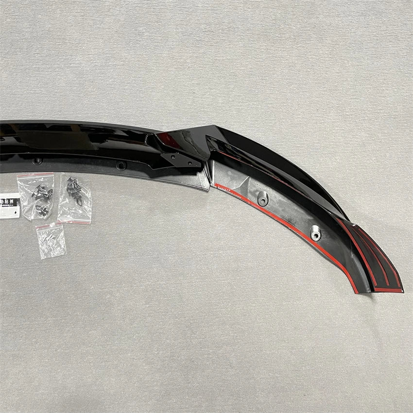 💫ART.8193 Splitter (3 pz) in Carbonio/Nero Per Tesla Modello 3 Y 2017-2023💫