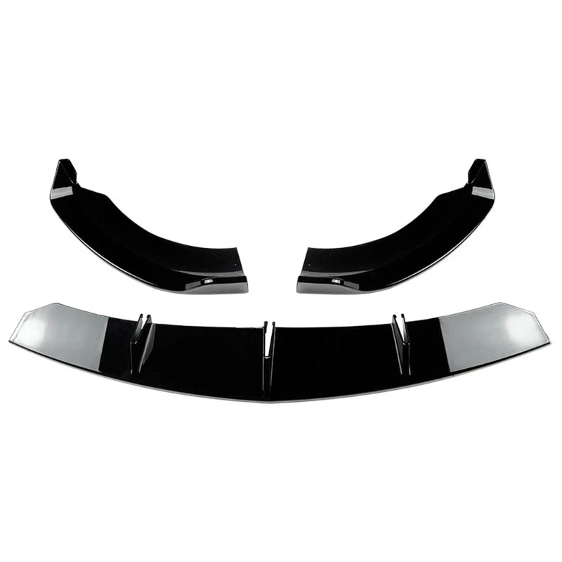 💫ART.5181 Splitter Anteriore Per Mercedes Classe E / AMG 16-20 Nero Lucido💫