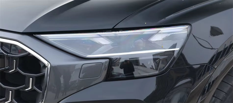 💫ART.10396 COVER FARI ANTERIORI Per Audi Q8 2024-💫