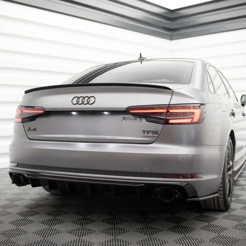 💫ART.8756 Flaps Posteriori Stile Maxton per Audi A4 B9 S-Line Sedan / Avant 2015+💫