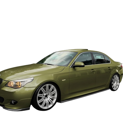 💫 Sotto minigonne per BMW Serie 5 E60 E61 M Sport 2005-2010 Carbon Look💫