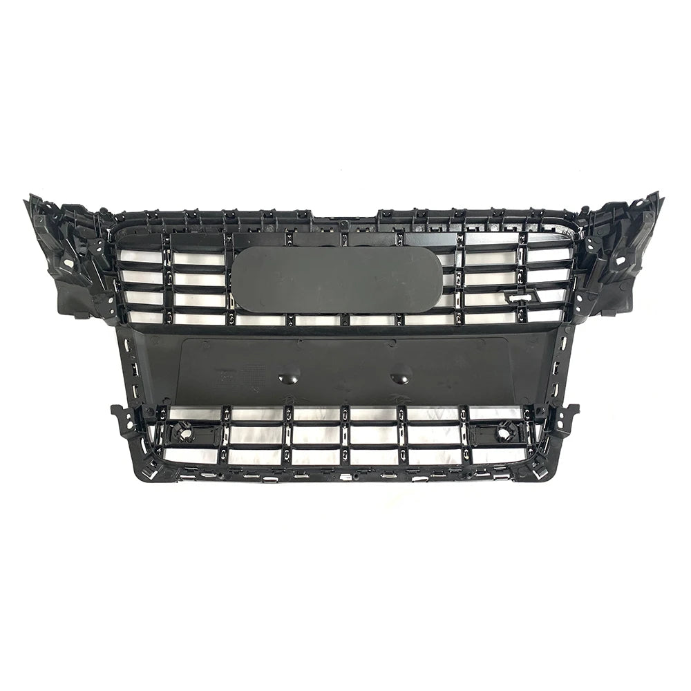 💫ART.8482 Griglia Anteriore Nero Lucido / Cromato stile S4 per Audi A4 09-12💫