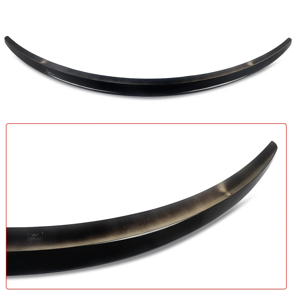 💫ART.4760 Spoiler adatto per Mercedes CLASSE C COUPE AMG Nero Lucido 15-18💫