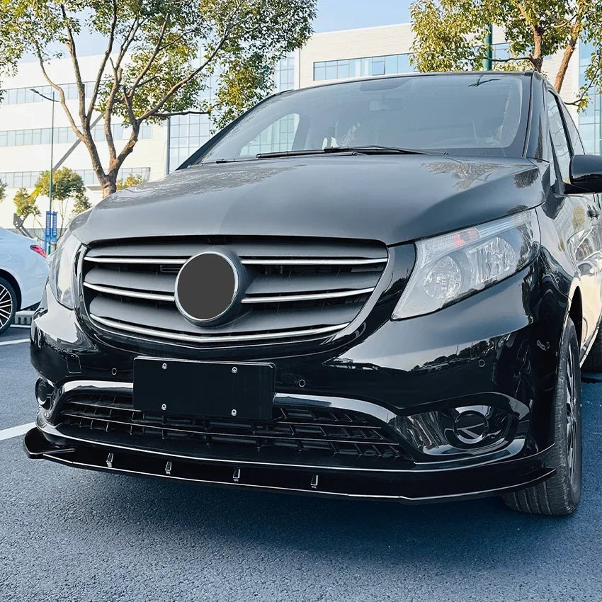 💫ART.8081 Splitter Anteriore per Mercedes Benz Vito W447 2016-2023💫
