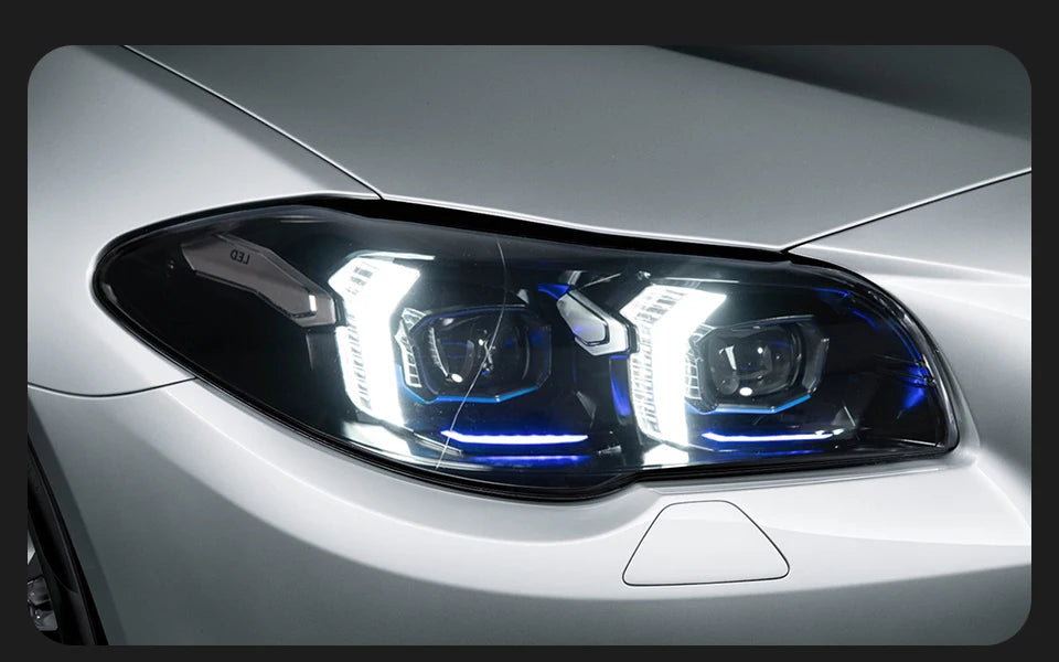 💫ART.4706 SET FARI ANTERIORI (LED) PER BMW 5 Series F10 F18 2010-2017💫