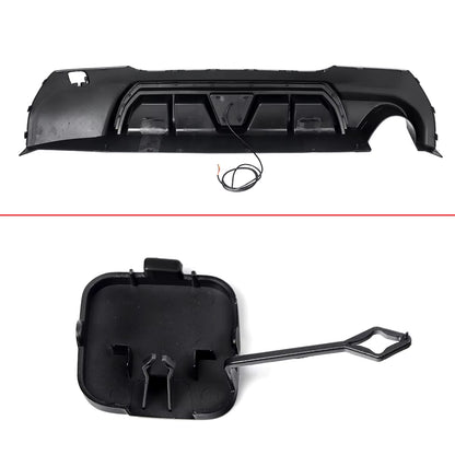 👉ART.10432 Diffusore a uscita singola Terzo Stop a LED Nero Lucido - BMW F40 19-24 M👈