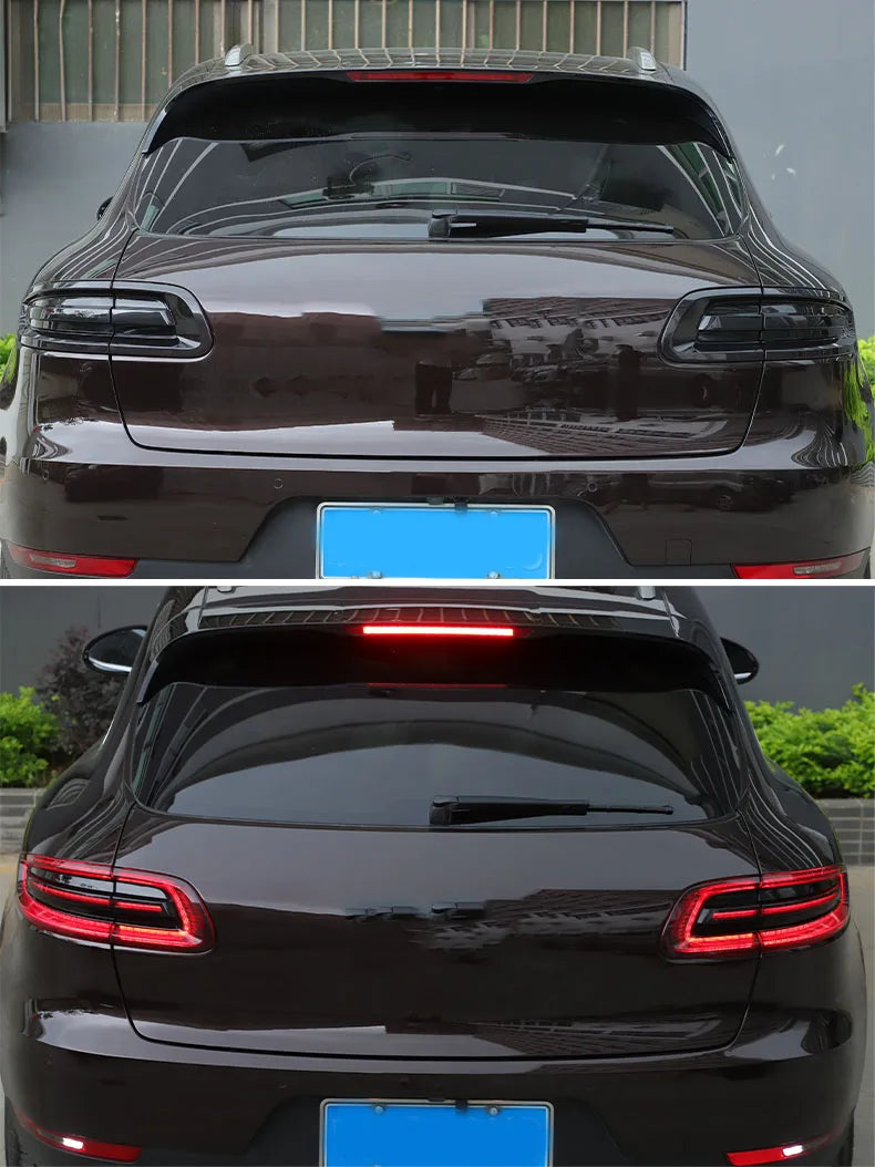 💫ART.5214 Copertura Fanale Posteriore per Porsche Macan 2014-2017 ABS Nero💫
