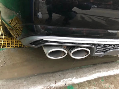💫ART.4583 Diffusore + Terminali di Scarico adatto per Audi A6 C7 2016-2018💫