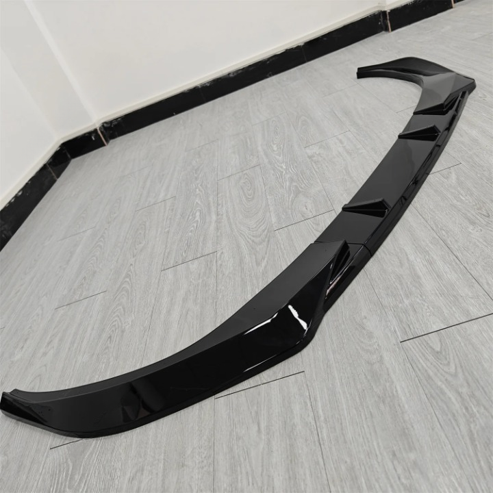 💫ART.8323 Splitter Anteriore Nero Lucido Stile Maxton per Audi S3 A3 8Y S-line 2025+💫
