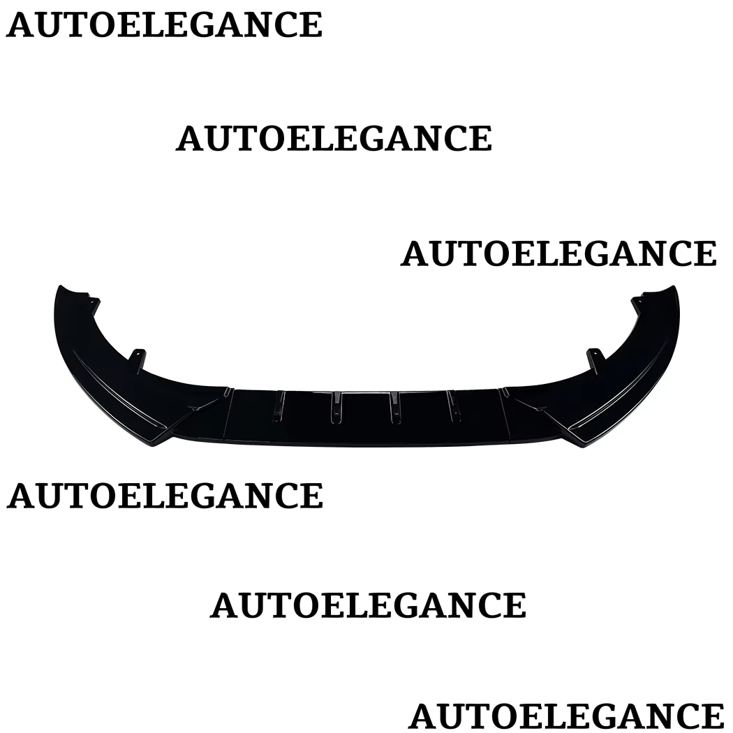 💫SPLITTER 3 PEZZI PER MINI COOPER S e JCW F55 F56 F57 2014-2021 NERO LUCIDO💫