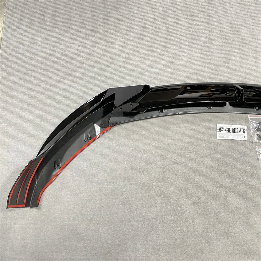💫ART.8193 Splitter (3 pz) in Carbonio/Nero Per Tesla Modello 3 Y 2017-2023💫