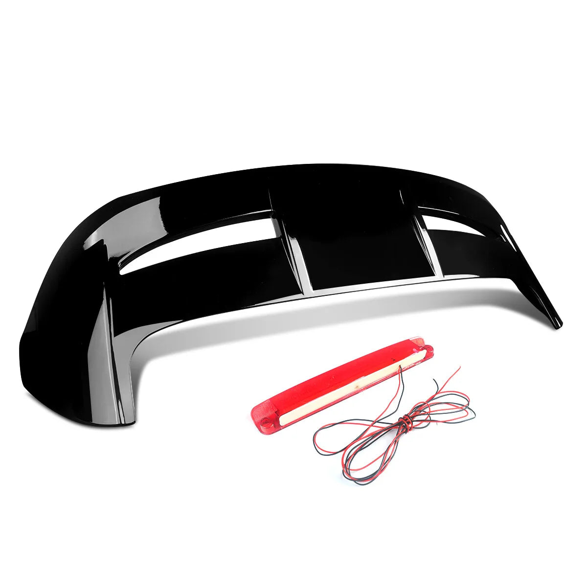 💫ART.4709 Spoiler Tetto (Nero lucido) per Ford Fiesta “ST Look” MK7 2008-2019💫